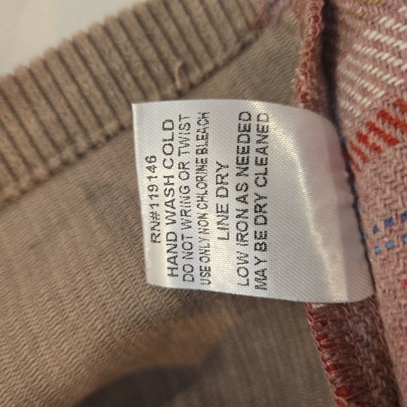 Jodifl Womens Plaid Corduroy Patchwork Shacket Jacket Shirt Brown Size Small - Picture 11 of 11